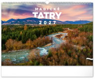 NOTIQUE Magické Tatry 2027, 48 × 33 cm - Wall Calendar