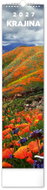 NOTIQUE Krajina 2027, 12 × 48 cm - Wall Calendar
