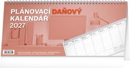 NOTIQUE plánovací daňový 2027, 33 × 14,5 cm - Desk Calendar