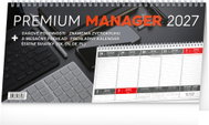 NOTIQUE Premium Manager 2027, 32 × 16cm - Desk Calendar