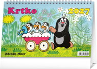 NOTIQUE Krtko 2027, 23,1 × 14,5 cm - Desk Calendar