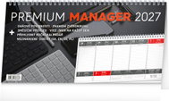 NOTIQUE Premium Manager 2027, 32 × 16 cm - Desk Calendar