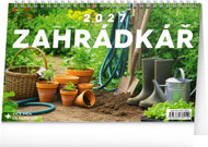 NOTIQUE Zahrádkář 2027, 23,1 × 14,5 cm - Desk Calendar