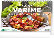 NOTIQUE Vaříme snadno a rychle 2027, 23,1 × 14,5 cm - Desk Calendar