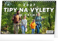 NOTIQUE Tipy na výlety s dětmi 2027, 23,1 × 14,5 cm - Desk Calendar
