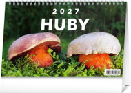 NOTIQUE Mushrooms 2027, 23.1 × 14.5cm - Desk Calendar