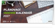 NOTIQUE pracovní 2027 – 14denní, 33 × 14,5 cm - Desk Calendar