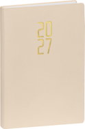 NOTIQUE denní Ponza 2027, béžový, 15 × 21 cm - Planner