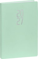 NOTIQUE denní Ponza 2027, mentolový, 15 × 21 cm - Planner