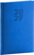 NOTIQUE týdenní Aprint 2027, modrý, 15 × 21 cm - Planner