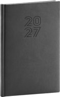 NOTIQUE týdenní Aprint 2027, černý, 15 × 21 cm - Planner
