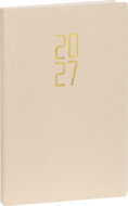 NOTIQUE týdenní Ponza 2027, béžový, 15 × 21 cm - Planner