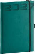 NOTIQUE týdenní Aprint Top 2027, petrolejový, 15 × 21 cm - Planner