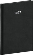 NOTIQUE Weekly Planner 2027, Black, 15 × 21 cm - Planner