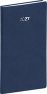 NOTIQUE kapesní Balakon 2027, tmavě modrý, 9 × 15,5 cm - Planner