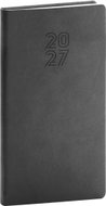 NOTIQUE kapesní Aprint 2027, černý, 9 × 15,5 cm - Planner