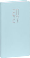 NOTIQUE kapesní Ponza 2027, světle modrý, 9 × 15,5 cm - Planner