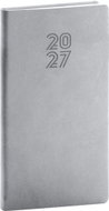 NOTIQUE Pocket Aprint 2027, Grey, 9 × 15.5cm - Planner