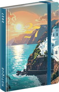 NOTIQUE týdenní do kabelky Riviéra 2027, 9,8 × 14,5 cm - Planner