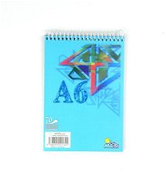 Notebook A6, 70 sheets, Spiral Top, Blank - Notepad