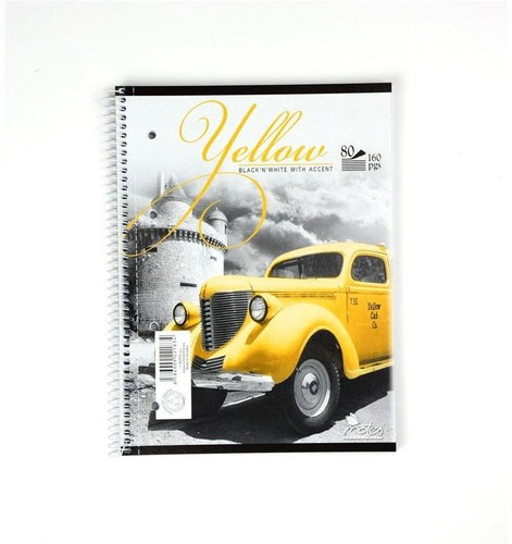 Notes A4, 80 lap, spirállal az oldalán, sima - Jegyzetfüzet - Fő fotó