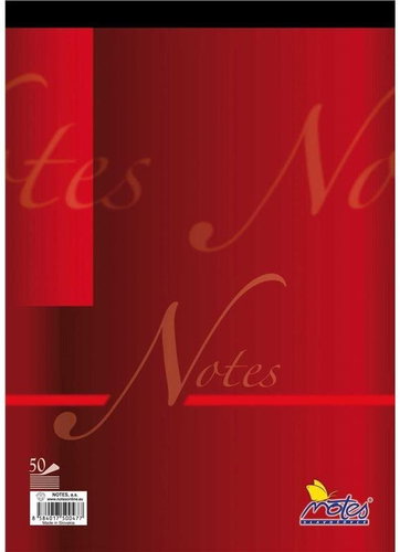 NOTES A4, 50 sheets, lined - Notepad - Main image