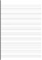 NOTES single sheets A3, lined, 200 sheets - Office Paper