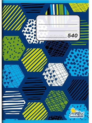 NOTES 540, A5, blanko, 40 Blatt - 3er-Pack - Heft - Hauptbild