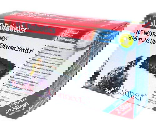 US Robotics 8 port 10/100Mbps switch [USR847908] - Switch - Main image