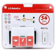 US Robotics Wireless Starter Kit, Router + USB adaptér - 802.11g (54Mbps) - -