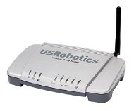 US Robotics - WiFi Access Point a Router, USB printer, MAXg (125Mbps) - Network Card