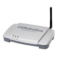 US Robotics USR815455 WiFi Access Point/ Repeater/ Bridge - 802.11b/g/MAXg, (11/54/125Mbps), 1x LAN - Network Card