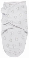 Meyco 0-3m Stars grey - Swaddle Blanket
