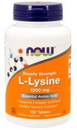 NOW Foods L-Lysine 1000 mg, 100 tablets - Dietary Supplement