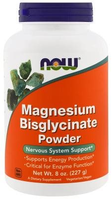 NOW Foods Magnesium bisglycinate 227 g - Magnesium - Main image