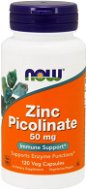 NOW Foods Zinc Picolinate (zinek pikolinát) 50 mg, 120 rostlinných kapslí - Zinek