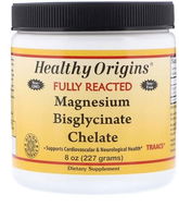 Healthy Origins Magnesium Bisglycinate TRAACS®, 227 g, prášek - Hořčík