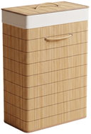 NUXIO bamboo laundry basket, 40 × 19 × 57 cm - Laundry Basket