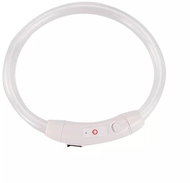 Nuxie LED illuminated collar for cat and dog 55 cm white - Collar