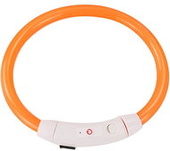 Nuxie LED illuminated collar for cat and dog 55 cm orange - Collar