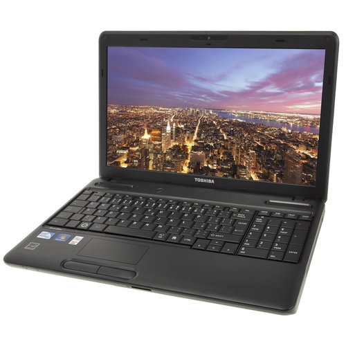 Toshiba Satellite C660-1WM black - Laptop - Main image