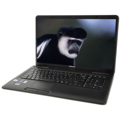 Toshiba Satellite C660-17M black - Laptop - Main image
