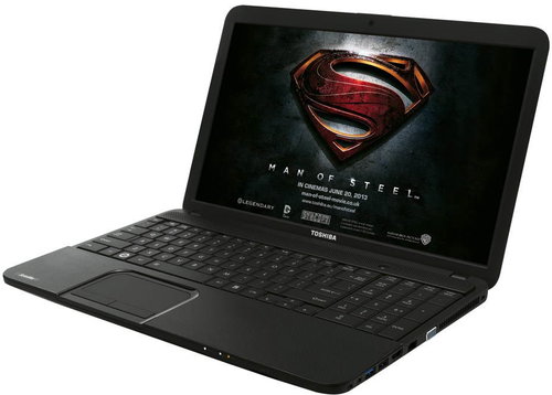 Toshiba Satellite C850-1GG černý - Laptop - Main image
