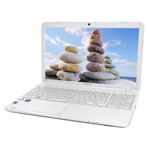 Toshiba Satellite C855-128 white - Laptop - Main image