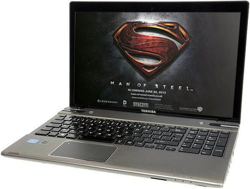 Toshiba Satellite P855-33T Silver - Laptop - Main image