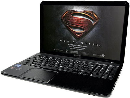 Toshiba Satellite L850-1HN black - Laptop - Main image