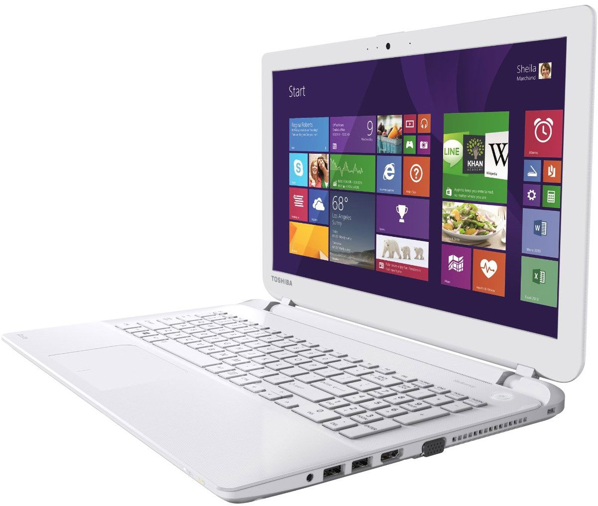 Toshiba Satellite L50-B-1DZ white - Laptop | Alza.sk