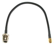 Redukce (pigtail), 2.4GHz, SMA reverzní-Female na N-Female - kabelová, 30cm - Adapter