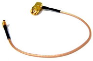 Redukce pigtail 2.4/ 5GHz SMA reverzní-Male na MMCX, 90° - Adapter