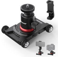 Neewer SD001 manual camera travel with clamping tripod head - Slider